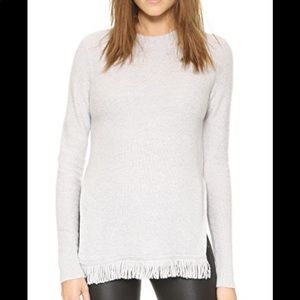 ❌SOLD❌Club Monaco Phenti Fringe Cashmere Sweater
